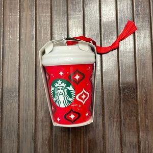 Starbucks 2023 Red Cup ceramic ornament